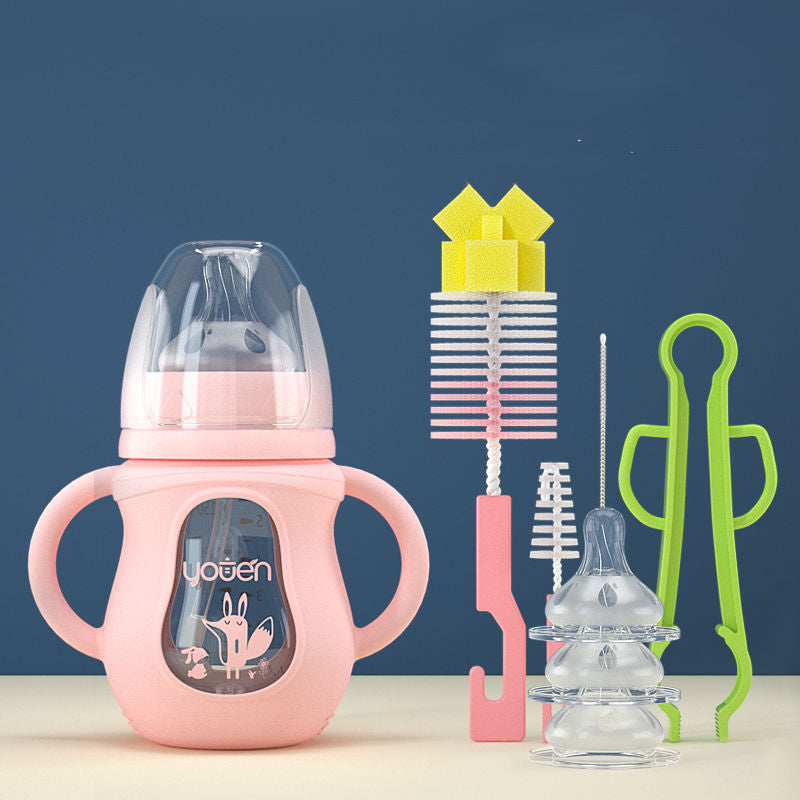 Baby Bottle Silicone Straw Water Drink - Cutest kids 