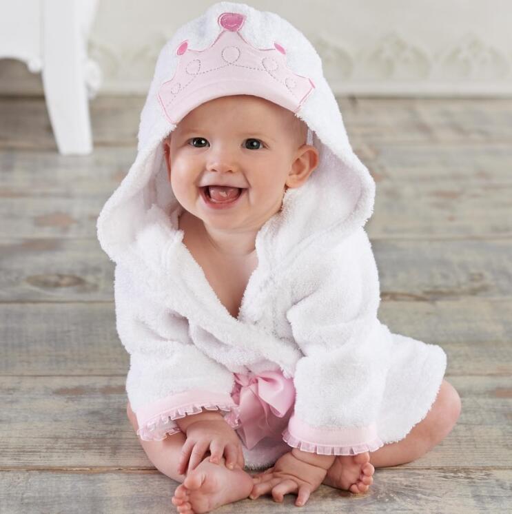 Cartoon Cute Animal Modeling Baby Bath Towels Baby Bathrobes Cotton Children's Bathrobes Baby Hooded - Cutest kids 