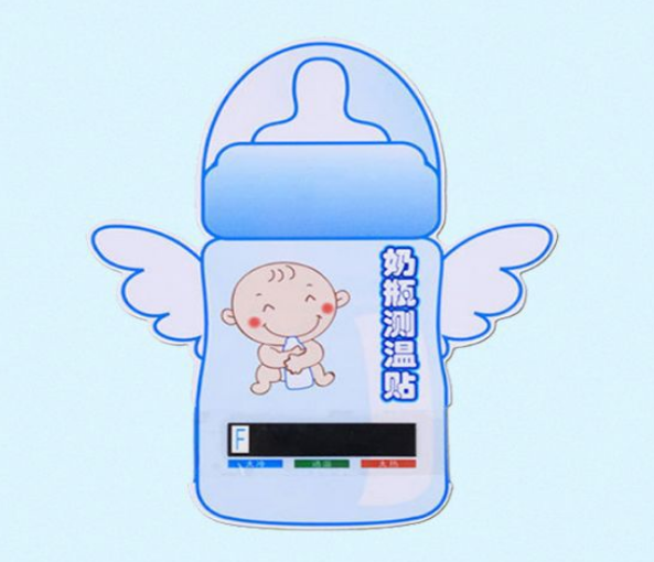 Thermochromic Baby Bottle Thermometer Sticker - Cutest kids 