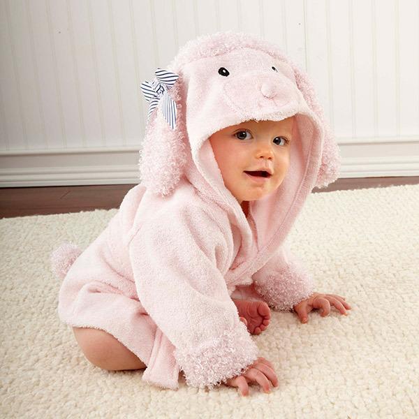 Cartoon Cute Animal Modeling Baby Bath Towels Baby Bathrobes Cotton Children's Bathrobes Baby Hooded - Cutest kids 