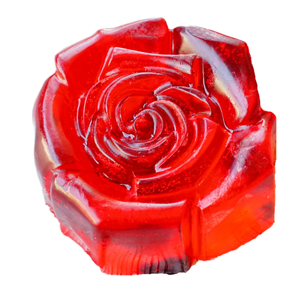 Handmade Soap Cleansing Soap Rose Essential Oil Soap - Cutest kids 