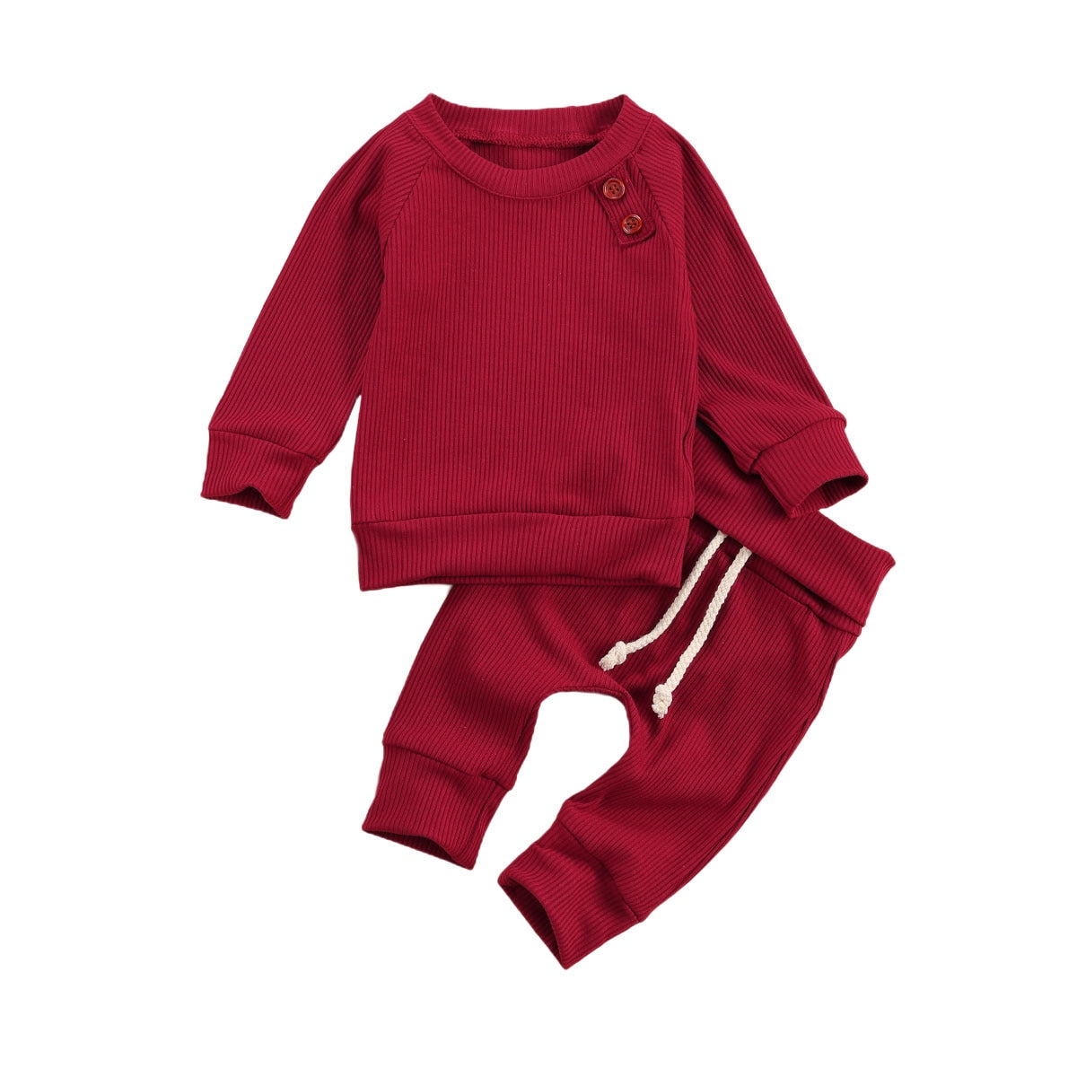 Newborn Baby 2-piece Outfit Set Long Sleeve - Cutest kids 