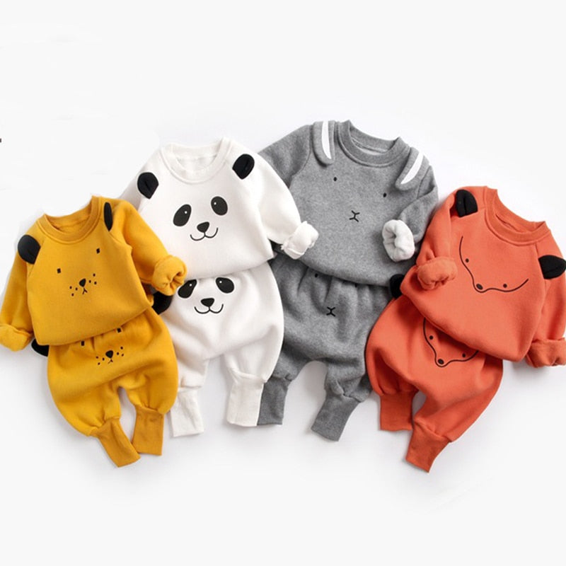 Autumn Winter Baby Boy Cartoon Cute Clothing - Cutest kids 