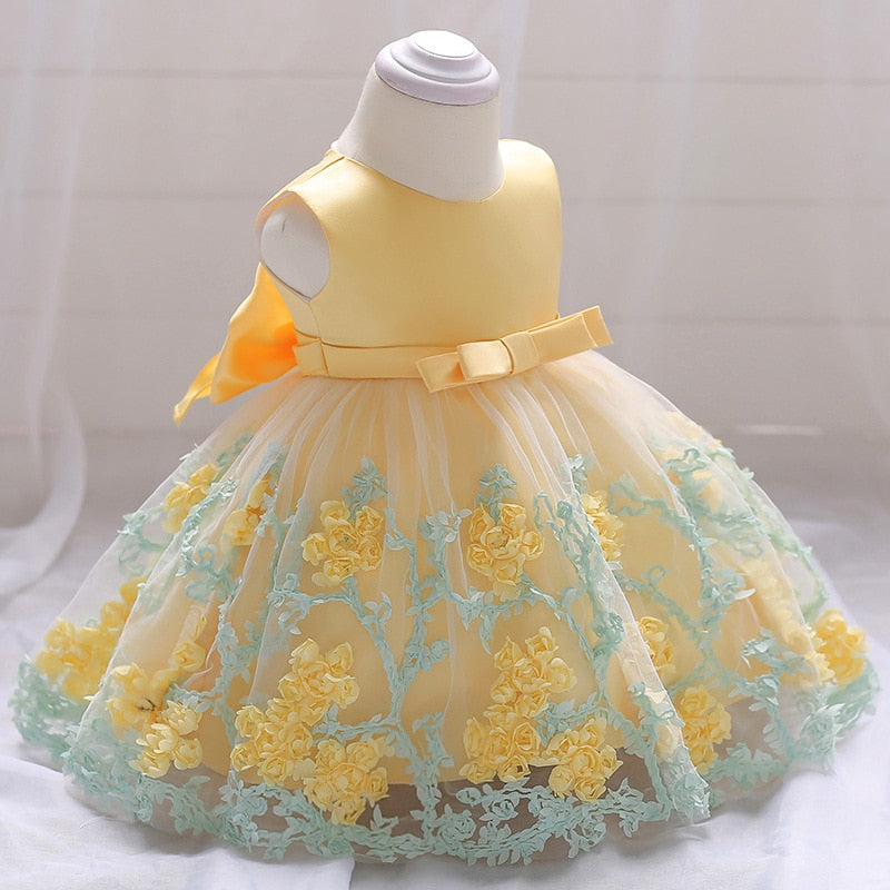 Infant Beading Flower Baby Girl Dress For Wedding Party - Cutest kids 