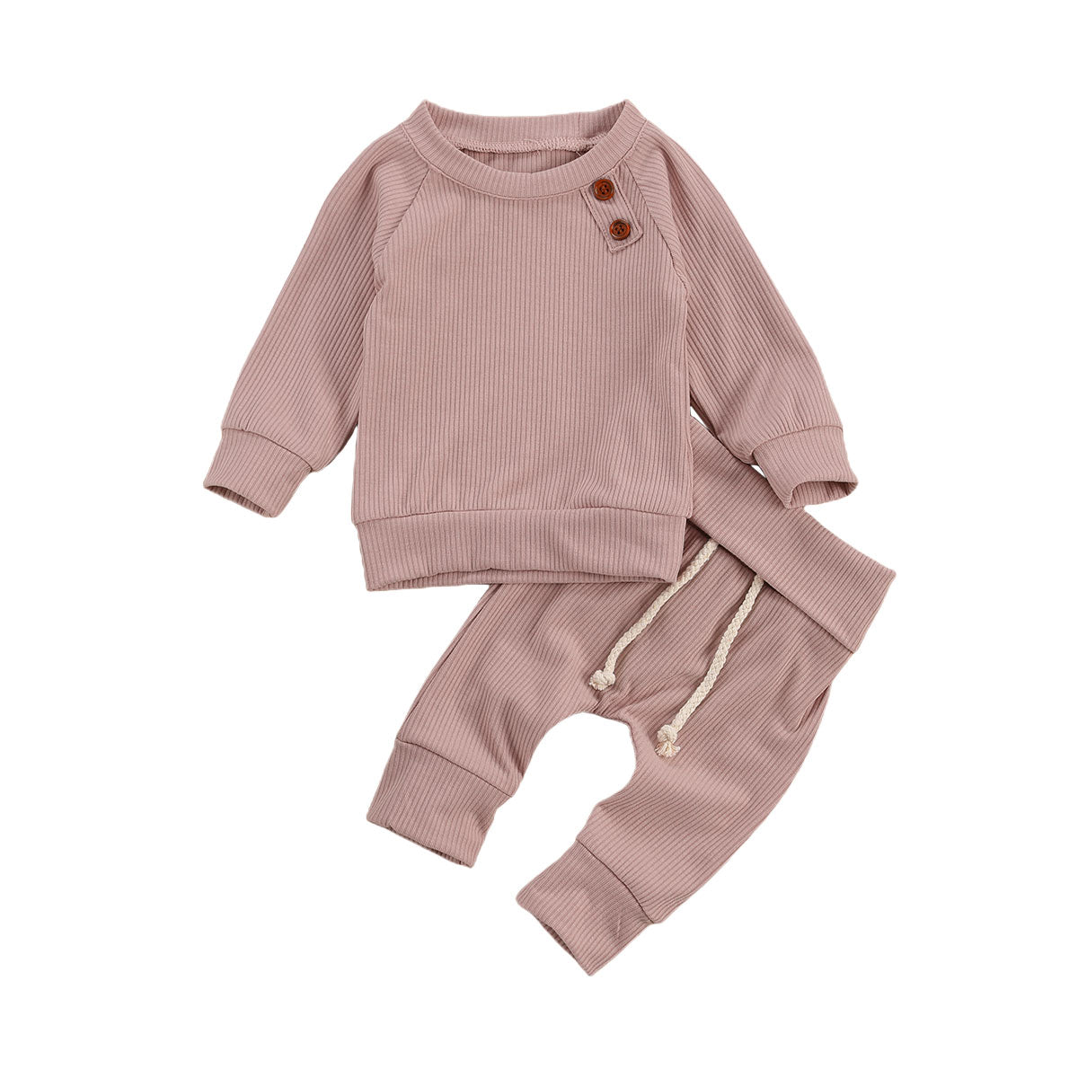 Newborn Baby 2-piece Outfit Set Long Sleeve - Cutest kids 