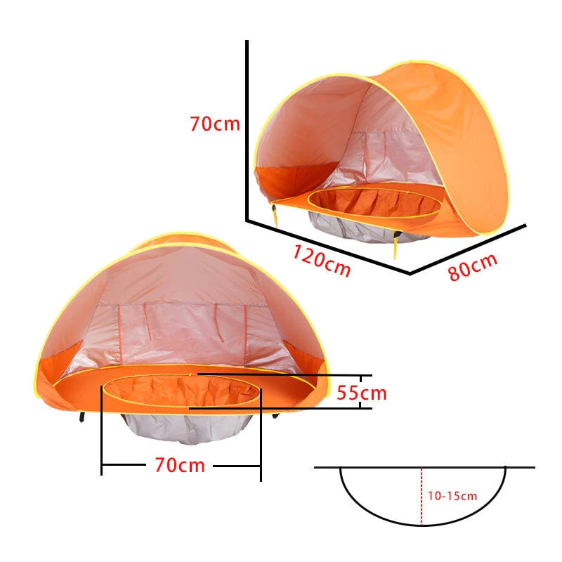 Portable Baby Beach Tent - Cutest kids 