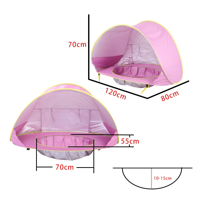 Portable Baby Beach Tent - Cutest kids 