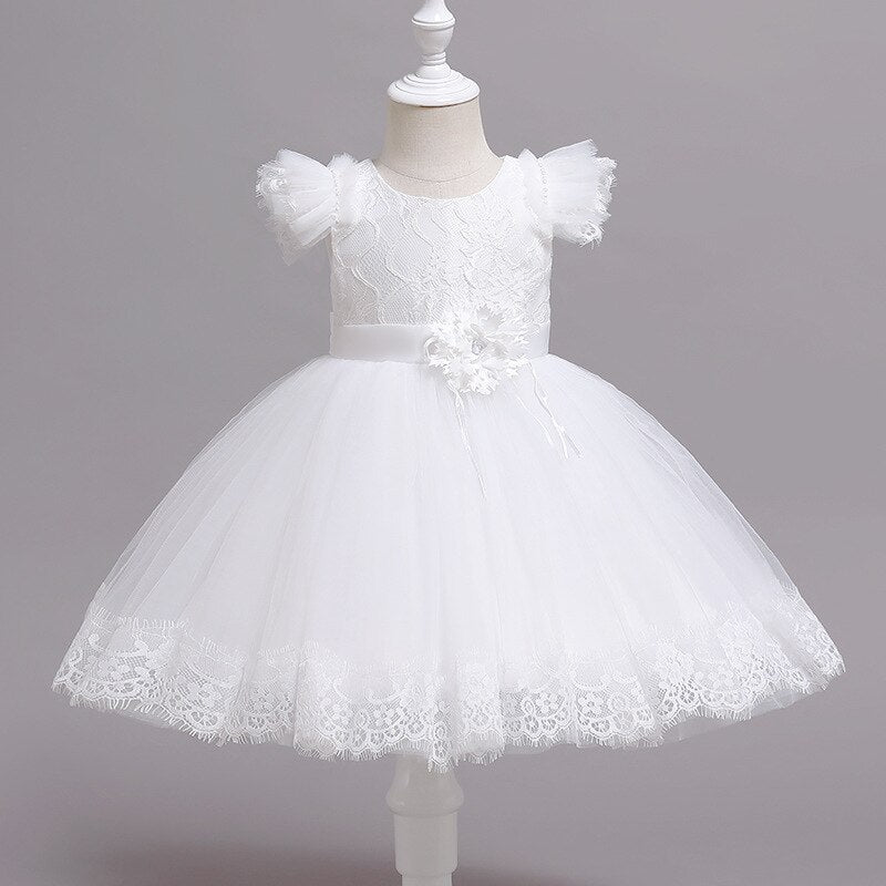 Infant Beading Flower Baby Girl Dress For Wedding Party - Cutest kids 