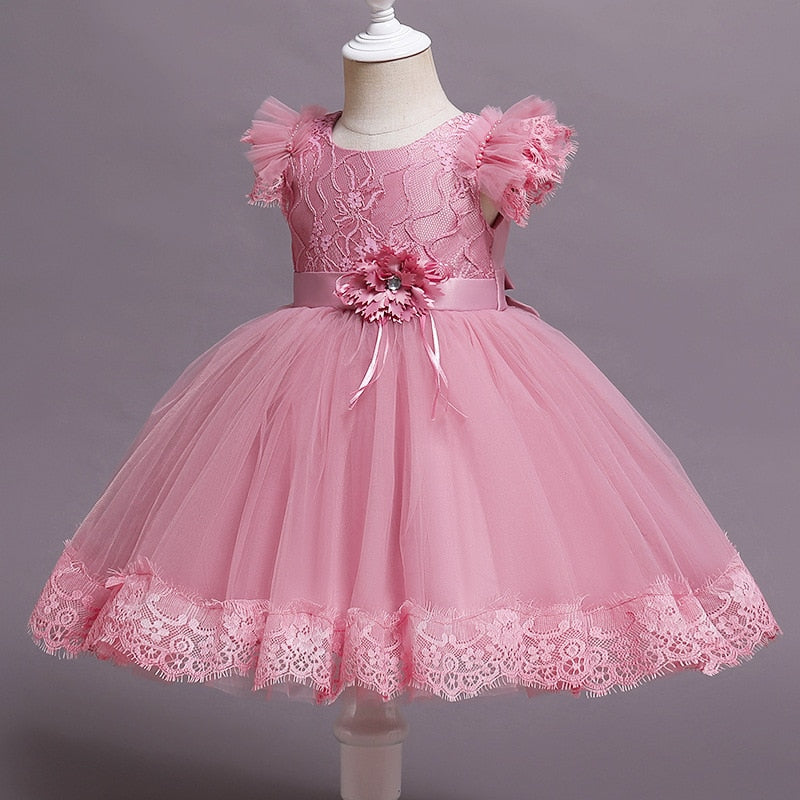 Infant Beading Flower Baby Girl Dress For Wedding Party - Cutest kids 